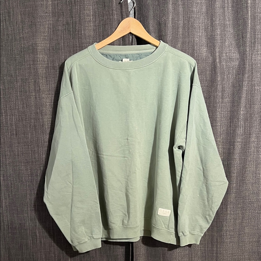 Gear sports vintage princess Diana core sweatshirt teal sea foam size medium